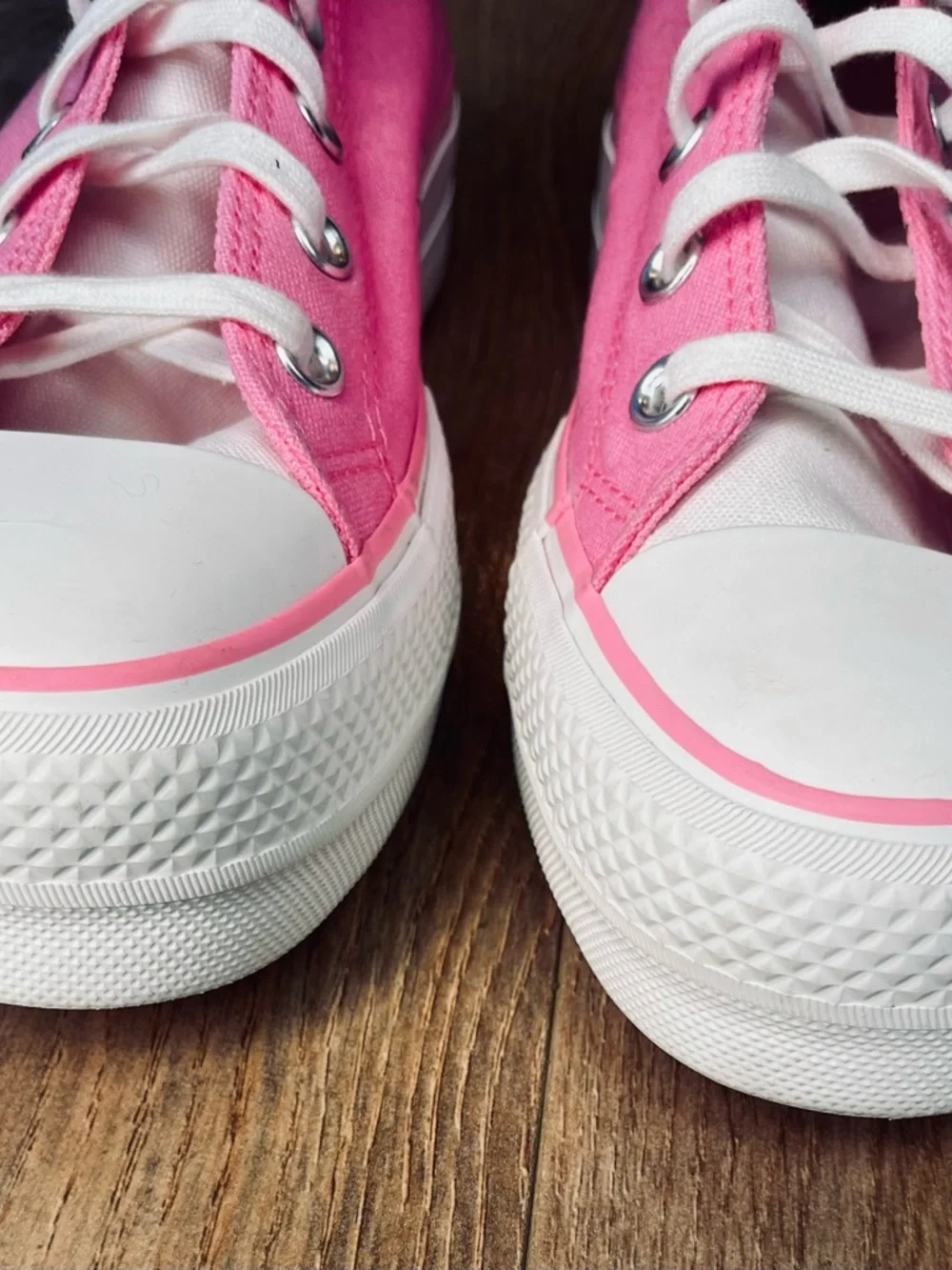 Converse WMNS A07141C CTAS LIFT HI OOPS PINK/OOPS PINK Platforms Sneakers